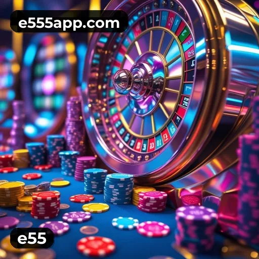 e55 bônus R$5.000 + 500 giros - Rollover 35x, prazo 30 dias, 38% taxa conversão